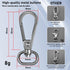 ROCONTRIP 2X Phone Lanyard Crossbody Strap with 2 Phone Patch, Adjustable Neck Strap for Travel Shopping Walking