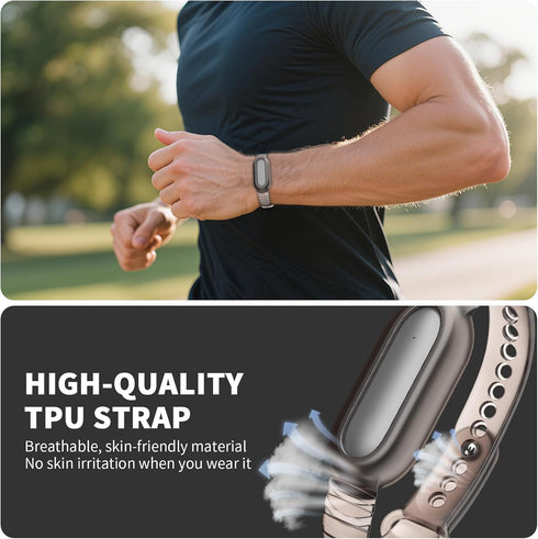 Wristband for Plaud NotePin & NotePin S AI Voice Recorder, Adjustable Wearable Strap Compatible with Plaud AI