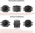 ND Filters Set for DJI O3 Air Unit/AVATA, 6-Pack UV/CPL/ND8/ND16/ND32/ND64 Filters Kit for DIY FPV Drones