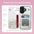 Goodon 17 3 for iPhone Case Wallet - Flip Folio Leather Cover with Trendy Floral Design, Card Slots & Kickstand