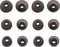 Rayker Replacement Ear Tips for Jabra Elite 65t/Active - Soft Silicone Earbud Covers, 6 Pairs (Gray)
