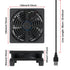 Meimom 2PACK 120mm 120mm 25mm 5V Quiet Fan, Cooling Case Fan for Receiver DVR Xbox TV Box Router x USB Power