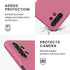 kwmobile Soft Slim Protective TPU Case Compatible with Samsung Galaxy A13 4G - Dark Rose