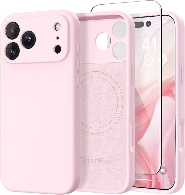 GolbinBox Magnetic for iPhone 17 Pro Max Case, Compatible with MagSafe, [Full Camera