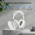 Clear Glitter Case for AirPods Max, 3 in 1 Soft TPU Ear Cups, Ear Pad, and Headband Cover