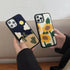 Tewwsdi 13 Cute Cactus Plant Phone Case Compatible with iPhone Cute Sun Cloud Design Girly Warm Fur Cartoon Slim Soft