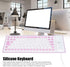 Silicone Keyboard, Foldable Flexible Keyboard USB Wired Gaming Keyboard, 85 Keys, Fully Sealed Design, Roll-up Silent Soft Keyboard, Waterproof, Dustproof for PC Notebook Laptop()