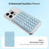 Klearlook Maximized Clarity! Silicone Suction Cup Phone Case Mount Double Sided, Silicon Sticky Phone Grip with Higher