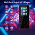 VelXurra 144GB Mp3 Player,Music Playe Portable Digital Music Player/Video/Voice Record/FM Radio/E-Book Reader/Photo