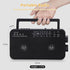 Portable AM FM Shortwave Radio with Bluetooth Speaker, 3X D Cell Batteries or AC Power, Loud Speaker