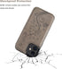 Vaburs Wallet Case for iPhone 12 and iPhone 12 Pro - Card Holder, Embossed Butterfly Pattern PU Leather, Shockproof