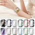 Haojavo 12 Pack Case with Tempered Glass Screen Protector for Apple Watch 40mm SE (2nd Gen) Series 6 5 4