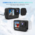 Accessories Kit for 11 10 9, Kuptone Silicone Sleeve Protective Case with Rubber Cap + 6Pcs Tempered Glass Screen