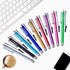 Wisdompro Stylus Pens - 9 Pack Universal Microfiber Tip Stylus with Lanyard Tether for All Touchscreen Devices