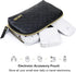 Lacdo Portable Tech Organizer Pouch Bag Case for Electronics Accessories, MacBook Laptop Chargers, Cables, Power Bank,