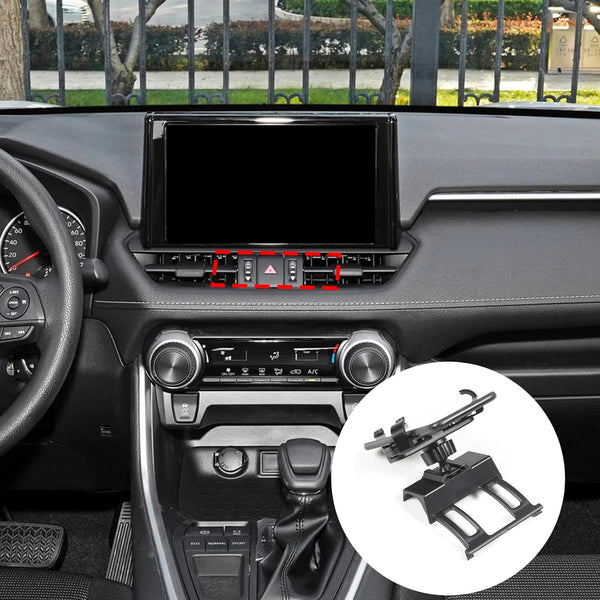 Car Phone Holder Compatible with Toyota RAV4 2013-2019, 2020-2024, Phone Mount Accessories for All Mobile Phones