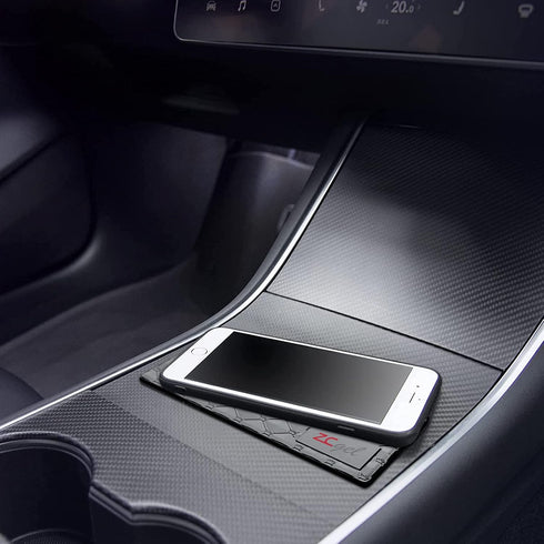 Sticky Dash Pad (4 Pack), Removable and Traceless Car Dashboard Mat with Heat Resistant, Non-Slip Gel Pad (5.9" x 3.5")