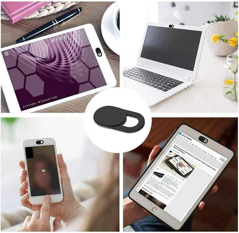8 Pack 0.027in Webcam Cover Slide - Ultra Thin Camera Privacy Cover for Laptop, Desktop, PC, MacBook Pro, iMac, Mac