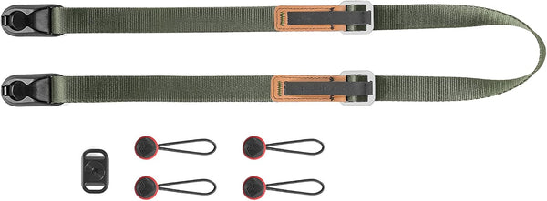 Peak Design Leash Camera Strap for System Cameras and Smaller DSLRs, Sage Green (L-SG-3)