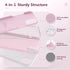 GONEZ iPhone 14 Case Silicone, Shockproof Protective Phone Cover with 2X Screen Protector + 2X Camera Lens Protector,