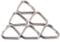 HITHUT 6pcs Camera Eyelet Ring Split Ring Lug Ring Triangle Strap Ring Hook