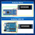 iPistBit 5 0.91 Inch I2C 128x32 SSD1306 ESP32 Pcs OLED Display Module, Pixel Luminous OLED Screen Board Compatible