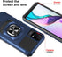 TCL ION X Case with Tempered Glass Screen Protector, Military Grade Heavy Duty Shockproof Protective Cover