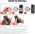 Adhesive Lens Cap for Insta360 X3 Camera, LICHIFIT Panoramic Lens Protector Sticky Guards Accessories