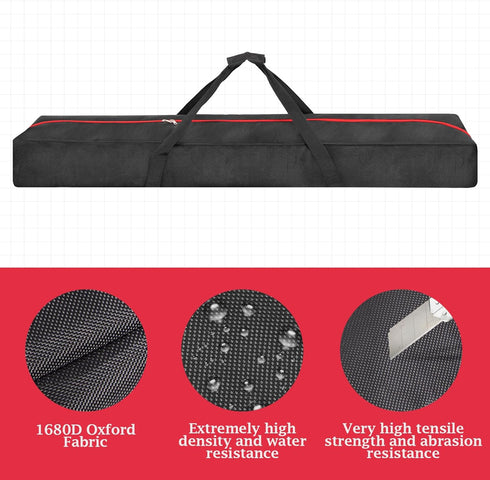 EMART Heavy Duty Tripod Bag, 51x10x6 in Padded Carrying Case with Handles and Built-in Pockets