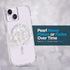 Case-Mate iPhone 14 Plus Case - Touch of Pearl with 10ft Drop Protection, Magnetic Cover