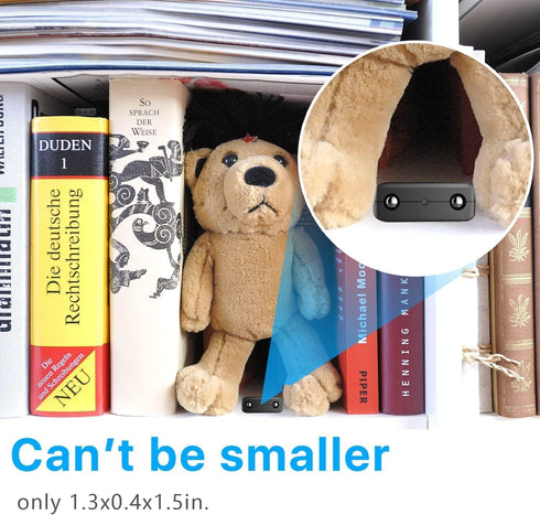Smallest Wireless WiFi Camera Detector, HD1080P Security Camera, Portable Baby Monitor Nanny Cam with Night Vision