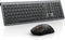 Wireless Keyboard and Mouse Combo, Quiet Click Full Size Design with Number Pad, Ergonomic Mouse with 5 DPI, 2.4G
