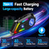 Motorcycle Bluetooth Headset - Motorcycle Helmets Headphone with Noise Cancellation, Wireless Bluetooth Headsets, Auto