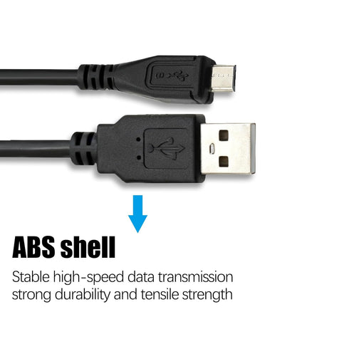 UIGOCLE MP3 3.3 USB-A to Micro USB Charging Cable, Fast Charging Cable, Compatible with Samsung LG Moto Nokia Android