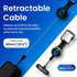 PhoneLockPro Retractable Anti-Theft Phone Holder with Belt Clip Durable Stainless Steel and Zinc Alloy Perfect