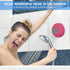 Waterproof Bluetooth Shower Speaker, Portable Wireless Water-Resistant Speaker with Suction Cup, Built-in Mic, Red