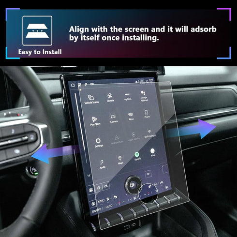 2025 2025 15 Inch[Tempered SXCY for GMC Terrain Accessories Terrain Navigation Infotainment Touch Display Screen