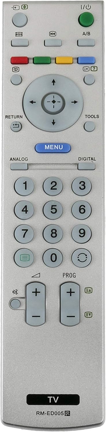 RM-ED005 Replacement Remote for Sony Bravia TV Models KDL-46V2000, KDL-40V2000, KDL-32V2000