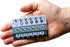 (2 Pack) DSLR/mirrorless Photography Cheat Sheets Credit Card Size Reference Card Fits in Pocket/Wallet/Camera Bag.