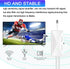 GZMJRD 25dB (WHITE32) TV Antenna Amplifier, Antenna Signal Booster, High Gain Powerful Digital Antennas Booster
