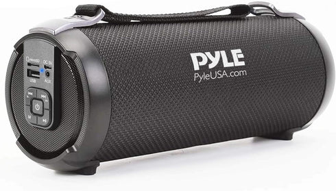 Pyle Wireless Portable Bluetooth Boombox Speaker, 100 Watt Rechargeable, Loud Stereo System
