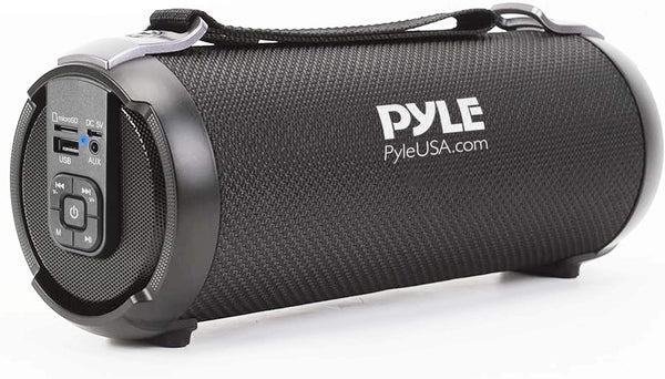 Pyle Wireless Portable Bluetooth Boombox Speaker, 100 Watt Rechargeable, Loud Stereo System
