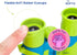 Kids Binoculars in Vibrant Green Blue - Real Binoculars for Girls or Boys, Includes 40 Bird Species Sticker Book
