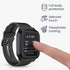 kwmobile Case for Garmin Venu Sq 2 Music/Sq 2, 2X TPU Silicone Fitness Tracker Cover (Black)