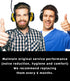 PROHEAR FEP01-1Pair Replacement Foam Ear Pads (Upgraded) for 3M WorkTunes Connect(90543, 90544, 90542, 90541), ZOHAN EM042 Radio Headphone, PROHEAR 037 Bluetooth Hearing Protection