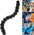 Flexible Camera Mount Arm, 12 Sections Clamp Arm with 1/4in Screw Holes, 11.8 Inches for Action Camera Mounts