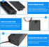 SDTC Tech 1 1.5V 1.5 1.5V 4 Packs x AA Battery Holder with Wires, Volt Battery Case Box with ON/Off Switch, Battery