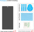 3 Pack Anti-Spy Tempered Glass Privacy Screen Protector for Google Pixel 6, Ultra HD, 9H, Bubble-Free, Easy Install.
