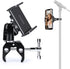 elitehood 360° Swivel Tilt Mic Stand Phone Holder, Adjustable Mount for Music Boom Mic, Compatible with All Smartphones