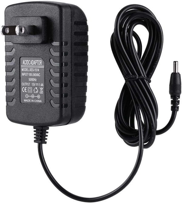 21W 15V 1.4A AC/DC Power Adapter, 6.7FT Cord, Universal Multi Voltage Switching Replacement Charger